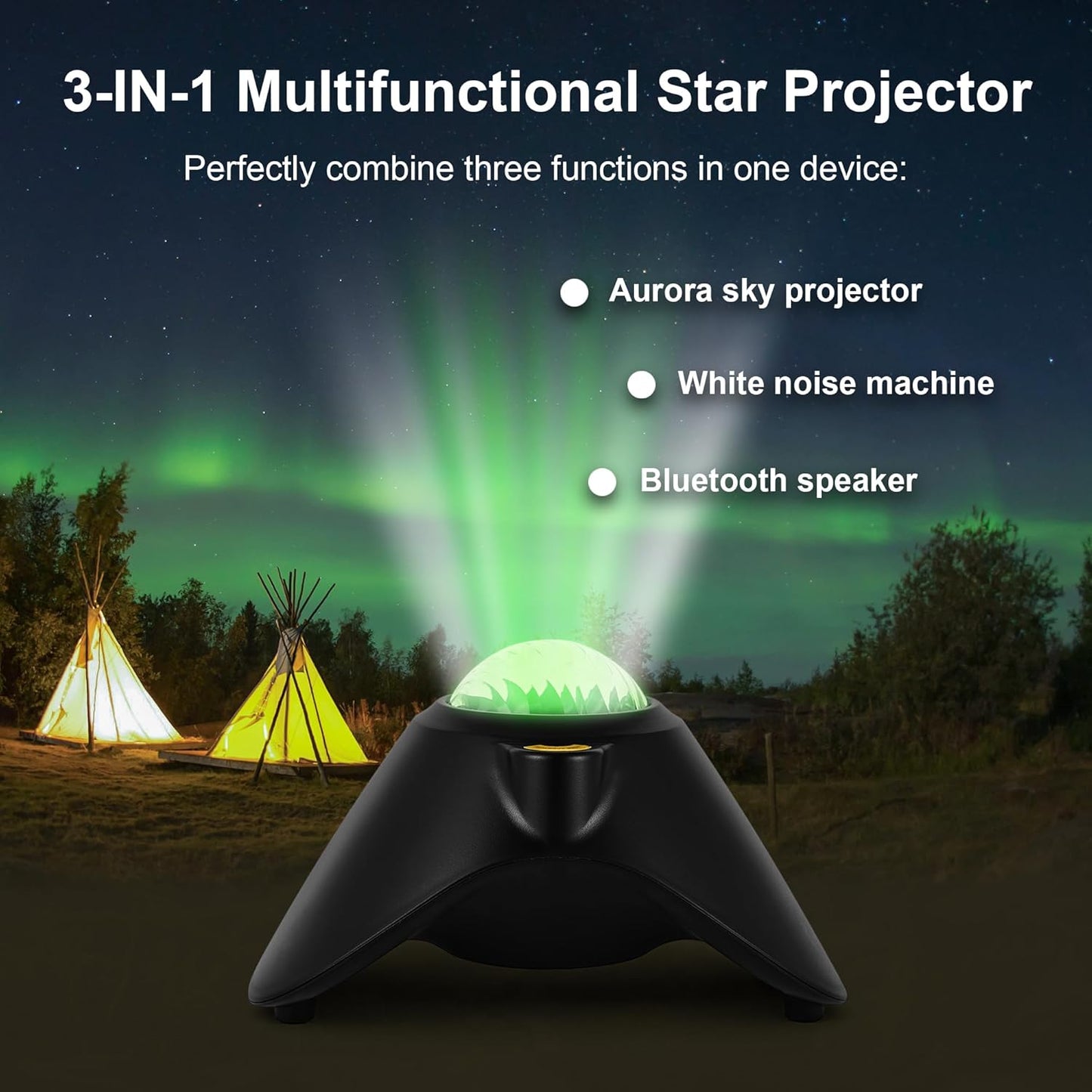 Galaxy Projector, Northern Galaxy Light Aurora, Star Projector with Timer and Remote Control, Night Lights LED for Bedroom Room Decor, Gifts for Kids, Adults, Christmas, Birthday