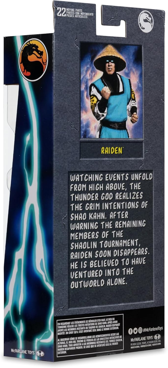 McFarlane Toys - Mortal Kombat Klassic Raiden 7in Action Figure