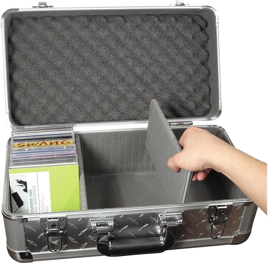 Odyssey KCD200SIL Silver Krom Case For 300 View Packs