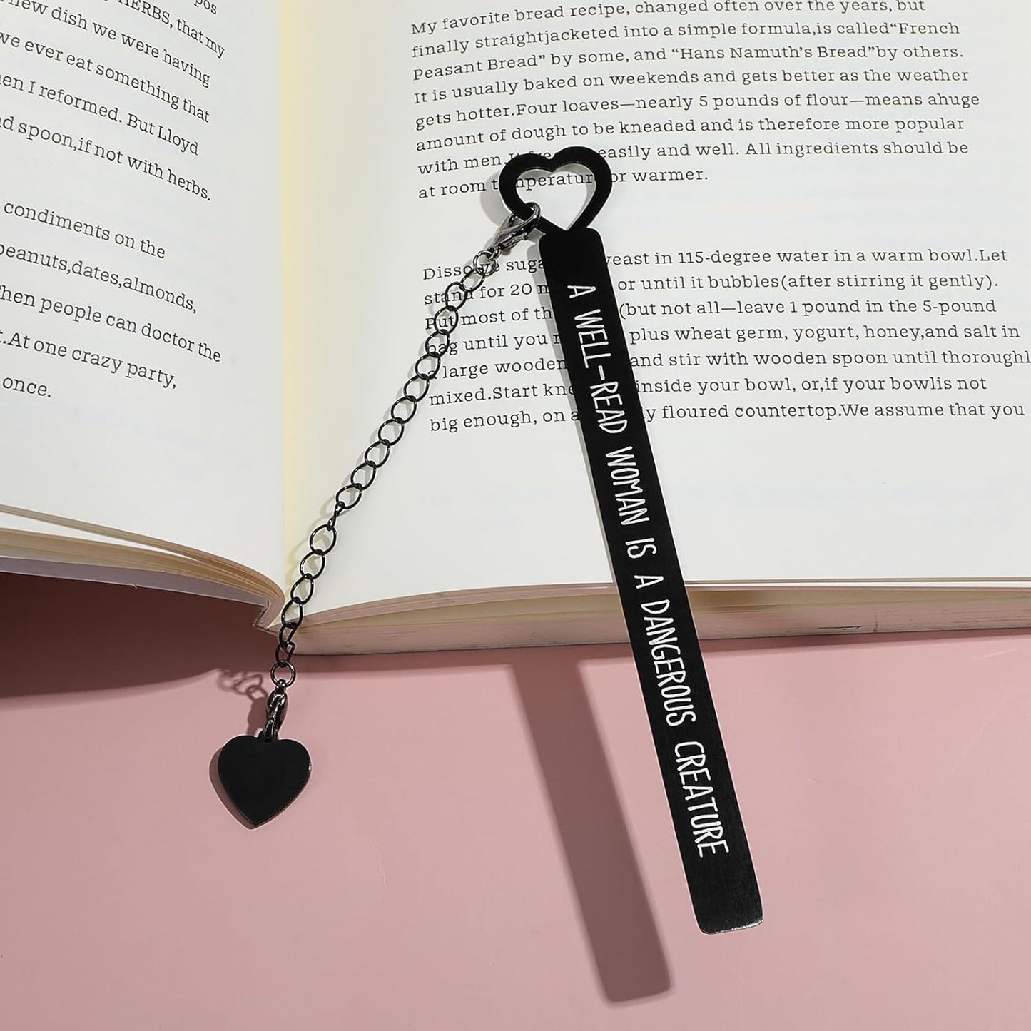 Funny Bookmarks for Book Lovers, Cute Bookmarks for Women, Writers, Booklovers, Black Book Marks for Reading, Dark Romance Funny Reading Gift for Girls, Teacher, Men, Best Friend, Bookworm, Student