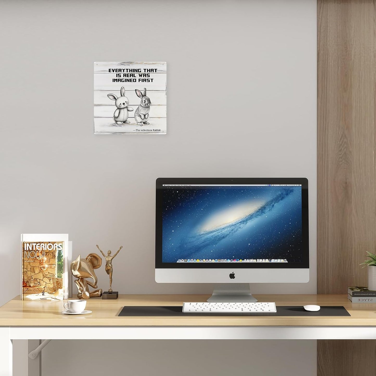 Girly Office Decor Motivational Posters For Office Cute Dorm Decor Reading Poster Gifts For Reading Lovers 8×8 Tin Sign For Home Living Room Library
