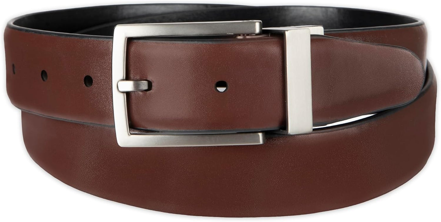 Kenneth Cole REACTION Men's 2-in-1 Reversible Dress Belt