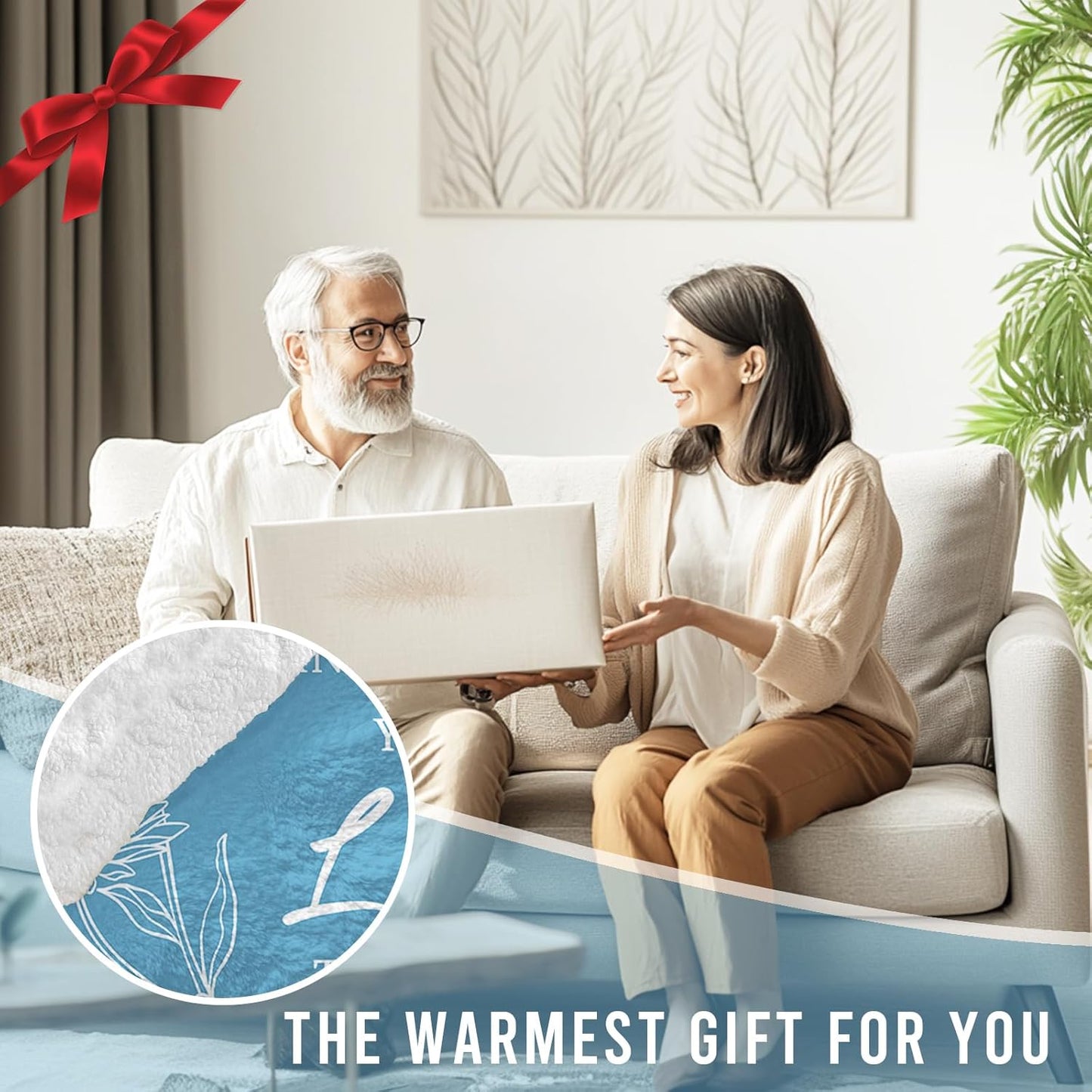 Get Well Gifts for Women, Wearable Hug Healing Blanket, Inspirational Thinking of You Gifts for Christmas Birthday, Warm Recovery Blanket for Women, Feel Better Gift After Surgery