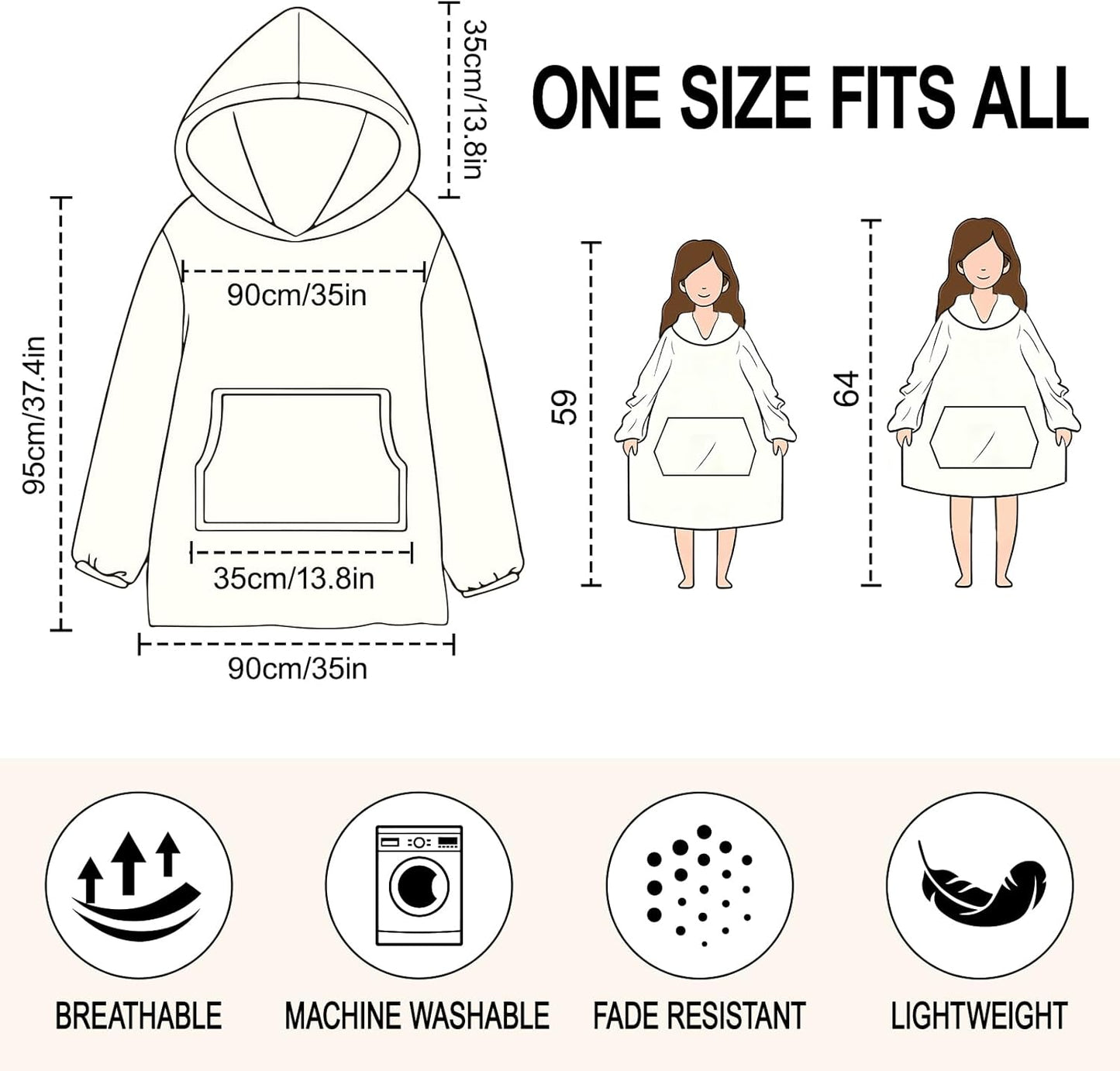 Book Lovers Gifts Wearable Blanket Hoodie,Gifts for Readers,Bookish Librarian Book Club Gifts for Women on Birthday Christmas