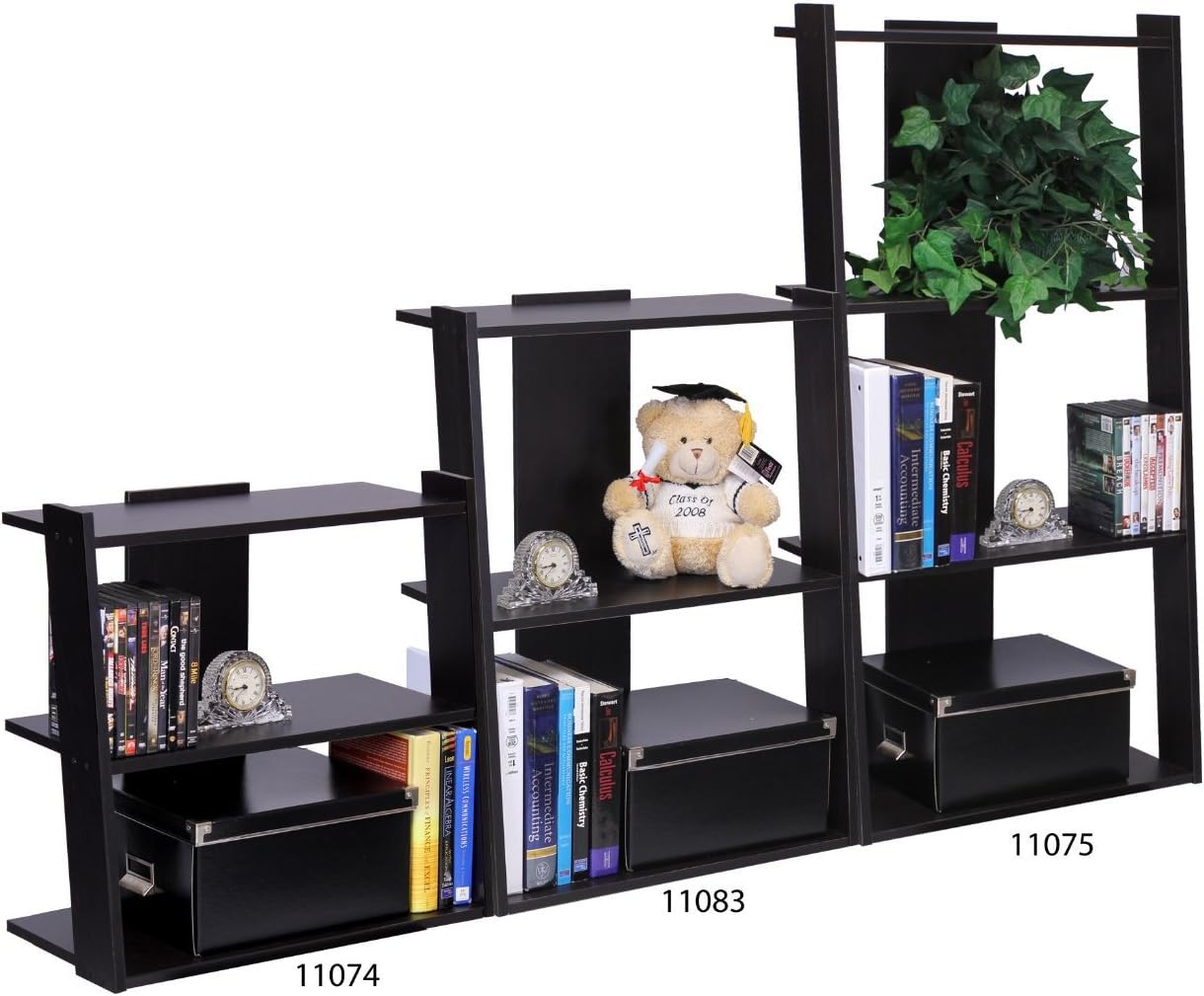 Furinno Hidup Tropika Mini Ladder Shelf, Espresso