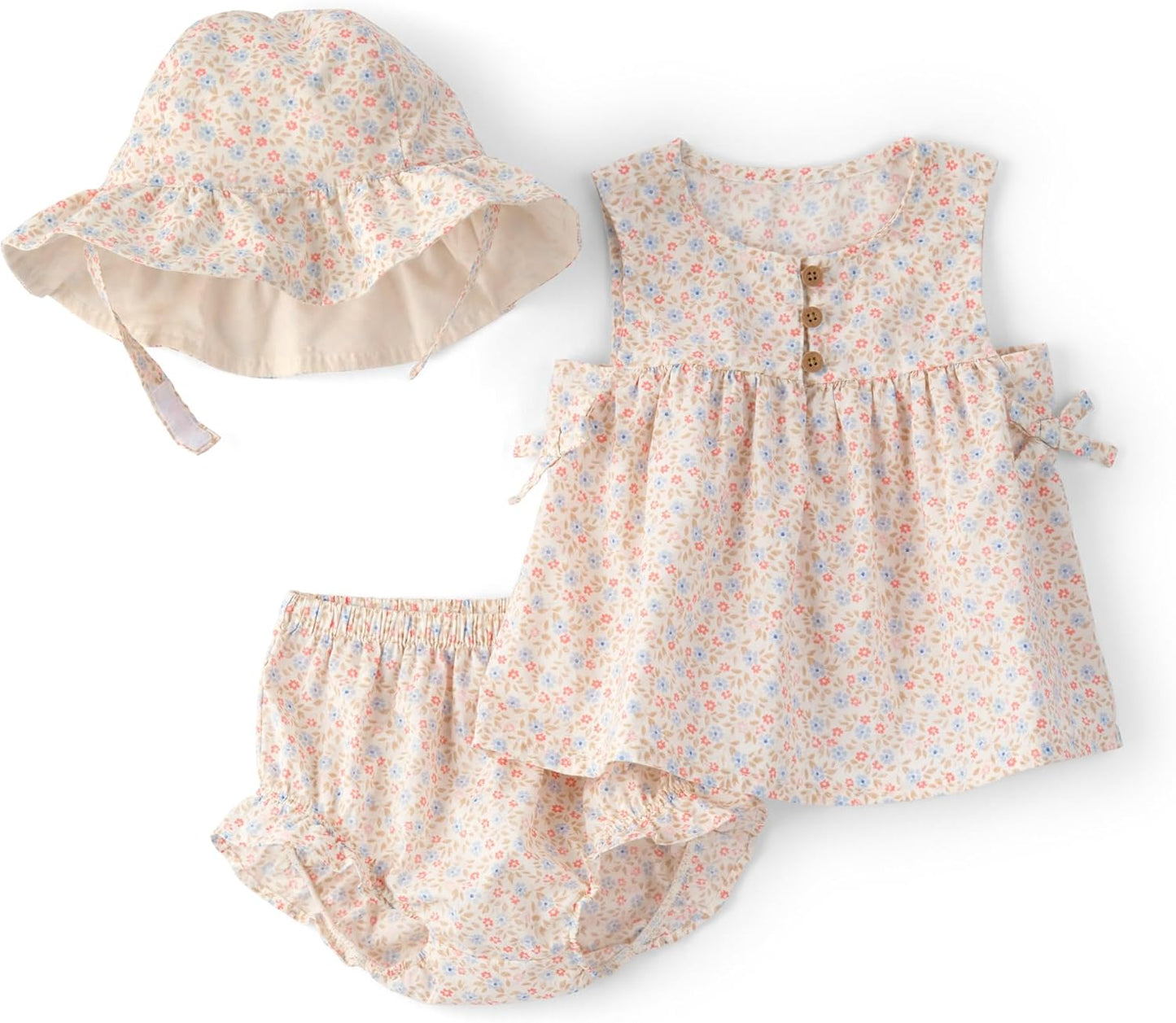 Carter's Baby Girls' 3-piece Diaper Cover Set