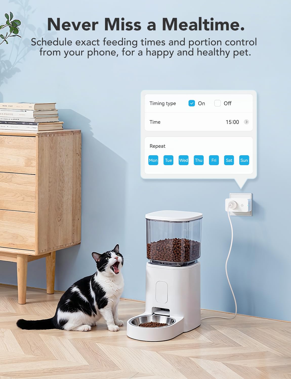 Govee Smart Plug with Energy Monitoring, WiFi Bluetooth Plug Work with Alexa and Google Assistant, 15A Smart Outlets with Timer & Group Controller, No Hub Required, ETL&FCC Certified for Home, 2 Pack