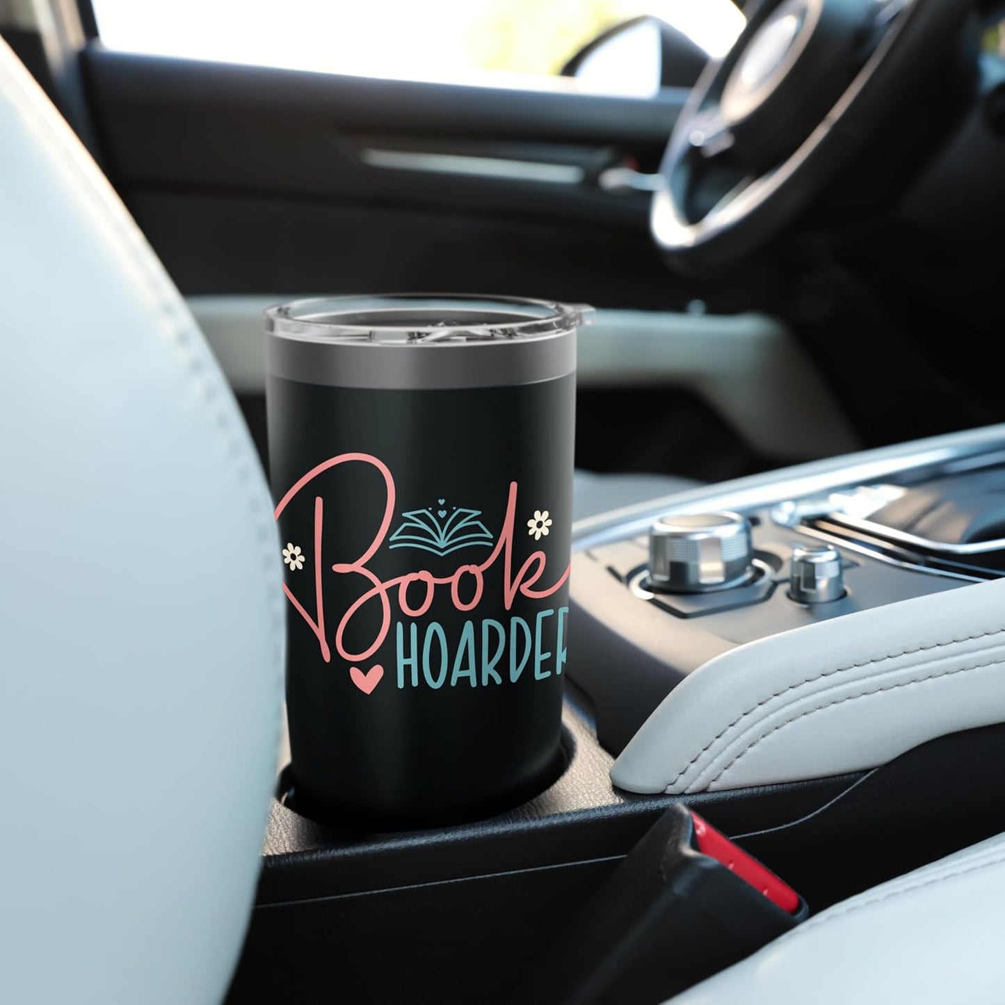 Book Hoarder Stainless Steel Insulated Tumbler
