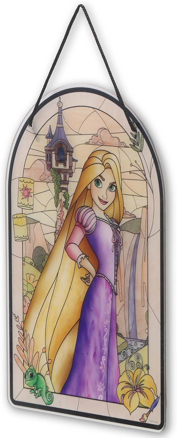 Disney Princess Rapunzel Hanging Acrylic Wall Decor - Beautiful Tangled Wall Art for Home