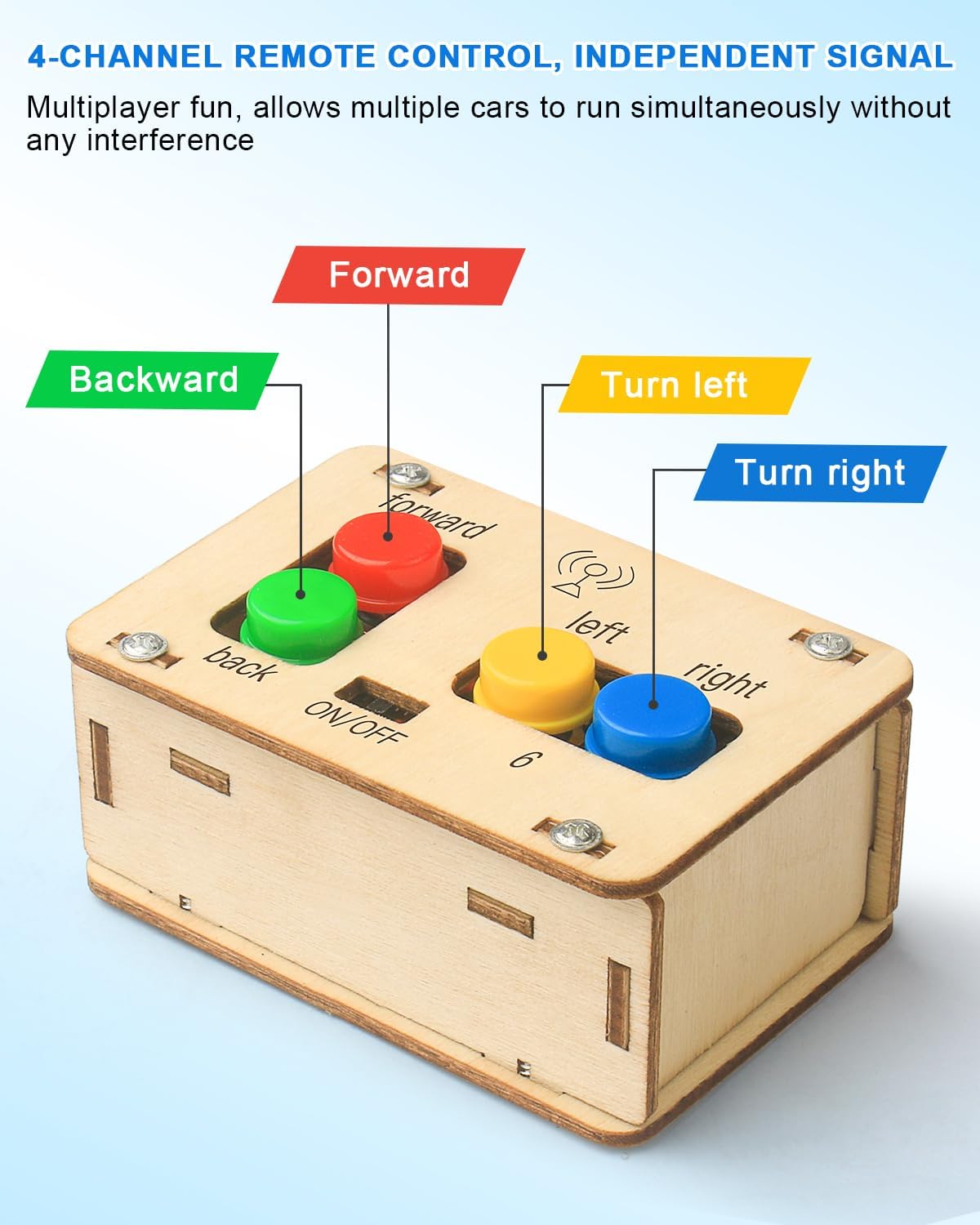 Poraxy STEM Kits for Kids 8-10, STEM Toys for Boys Ages 8-13, Remote Control Car, Wooden 3D Puzzles 8-12 Science Projects Building Model, Birthday Valentines Gifts for 9 11 14 Year Old Teen Boys Girls
