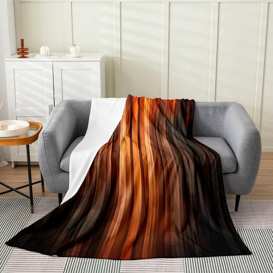 Feelyou Boho Modern Aesthetic Fleece Throw Blanket Abstract Flannel Blanket Plush Fuzzy Minimalist for Bed Couch Chair Living Room Line Simple Throw 50"x60" Boho Modern Aesthetic Bedroom Decor