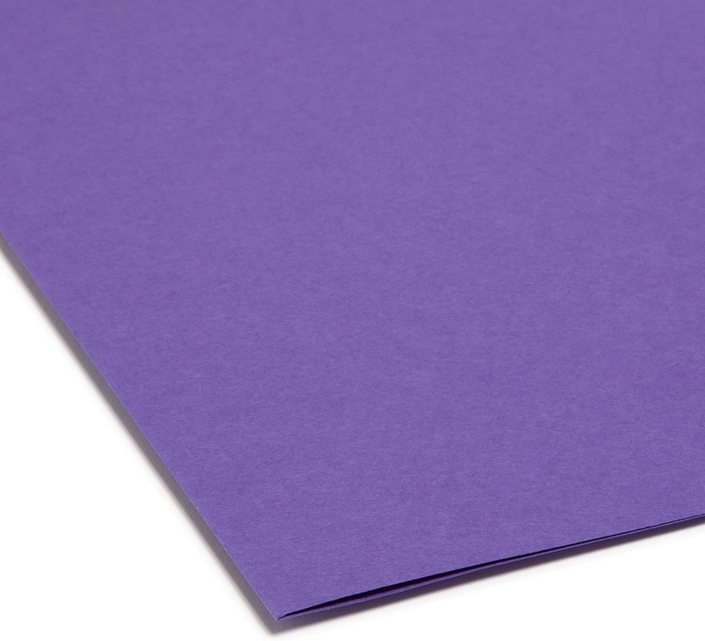 Smead Standard File Folders, 100 Count, Assorted Jewel Tone Colors, 1/3-Cut Tabs, Letter Size (11948)