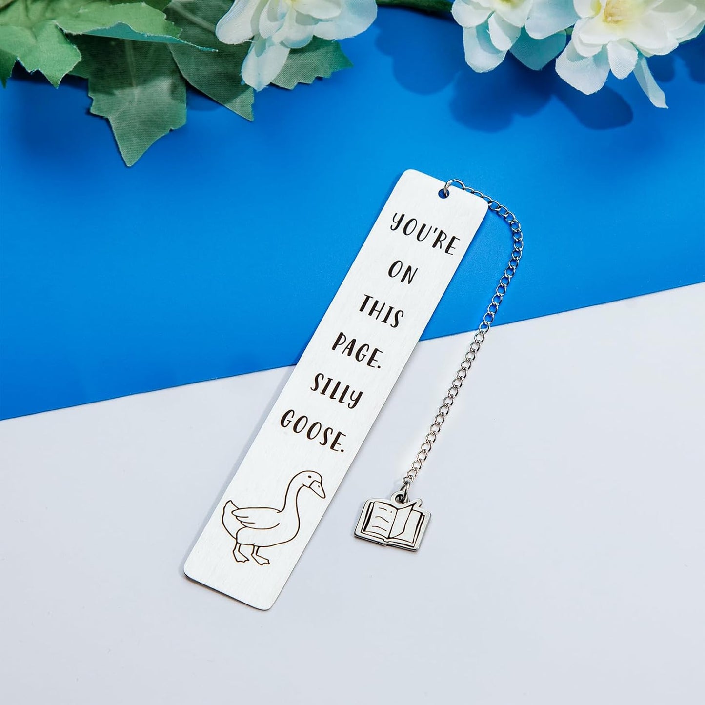Cute Bookmarks for Women, Funny Gifts for Women Metal Bookmarks for Bookworm Bookmate Book Reading Accessories for Book Club Back to School Birthday Christmas