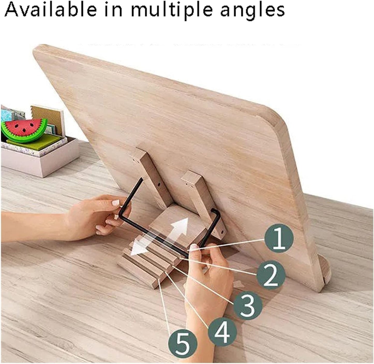 Book Stands and Holders for Reading Desk Book Stand Reading Rest Book Holder Adjustable Cookbook Documents Holder Portable Sturdy Bookstands for Kitchen and Office