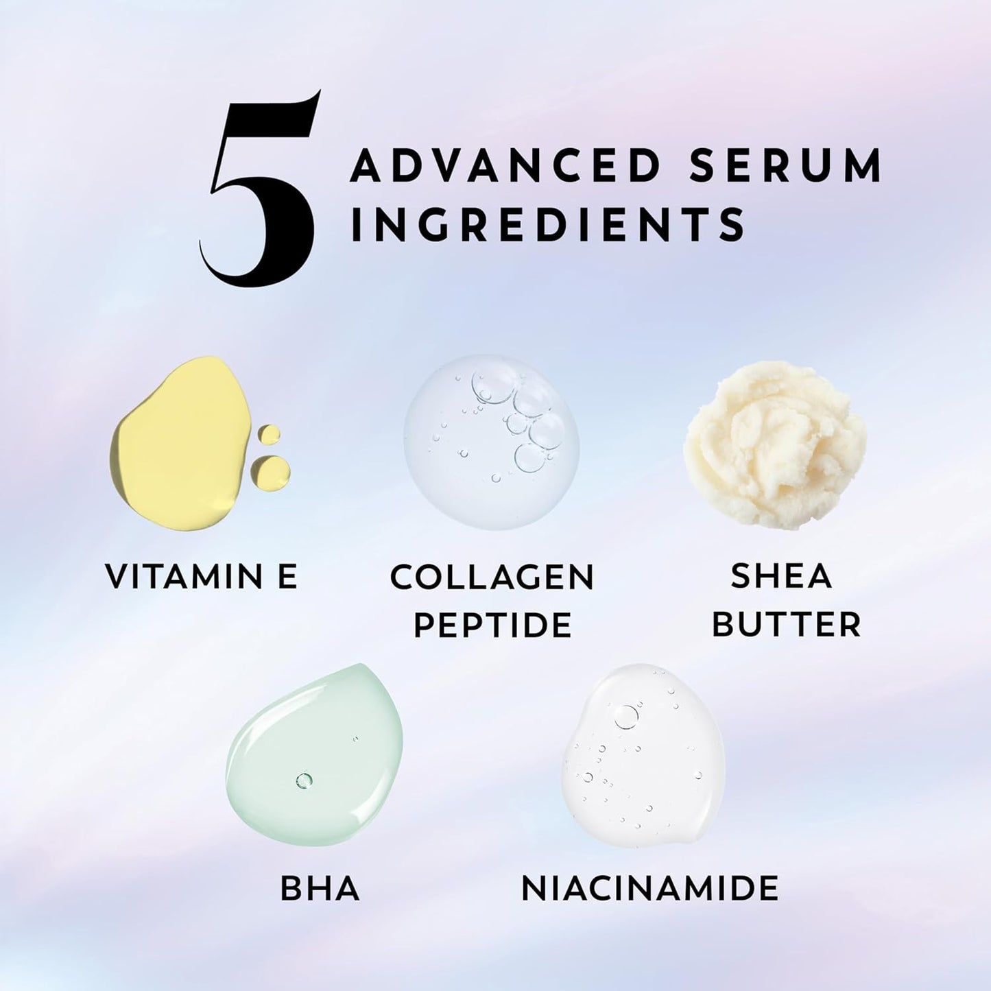 Olay Super Serum Body Wash for Extra Dry Skin, 24hr Long Lasting Hydration, 5+ Ingredient Complex for Bright Even Firm Luminous Skin, with Vitamin E, and Shea Butter 18.5 Fl Oz