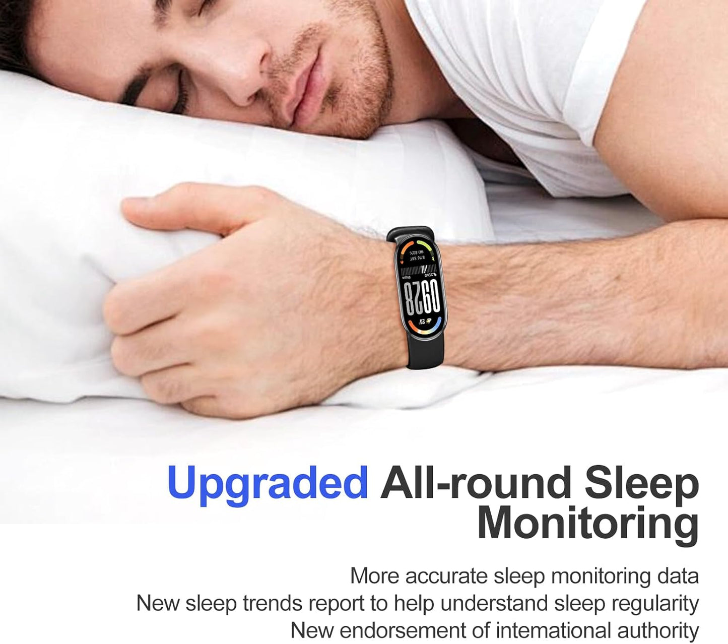 XIAOMI Mi Smart Band 10 (2025) - 1.72" AMOLED Display | 21 Days Battery Life | Touchscreen, Multi-Sport Tracker, Activity Tracker, Heart Rate Monitor | BT5.4 - Midnight Black