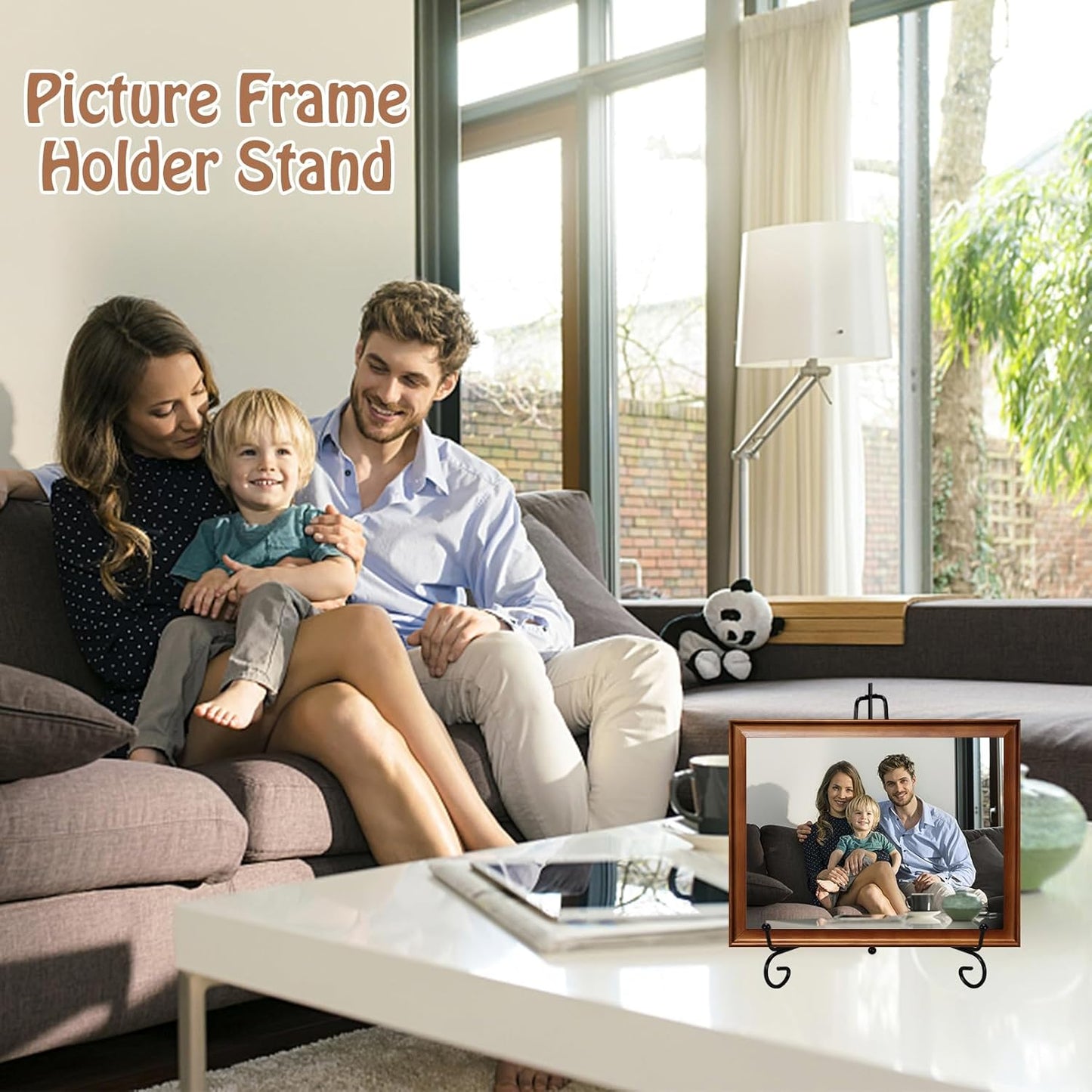 10 Pack Plate Stands for Display,Plate Display Stand,Picture Frame Holder Stand,Book Display Stand,Black Iron Plate Holders for Displaying Photo Frame,Decorative Plates,Arts (10 Inch,Foldable)