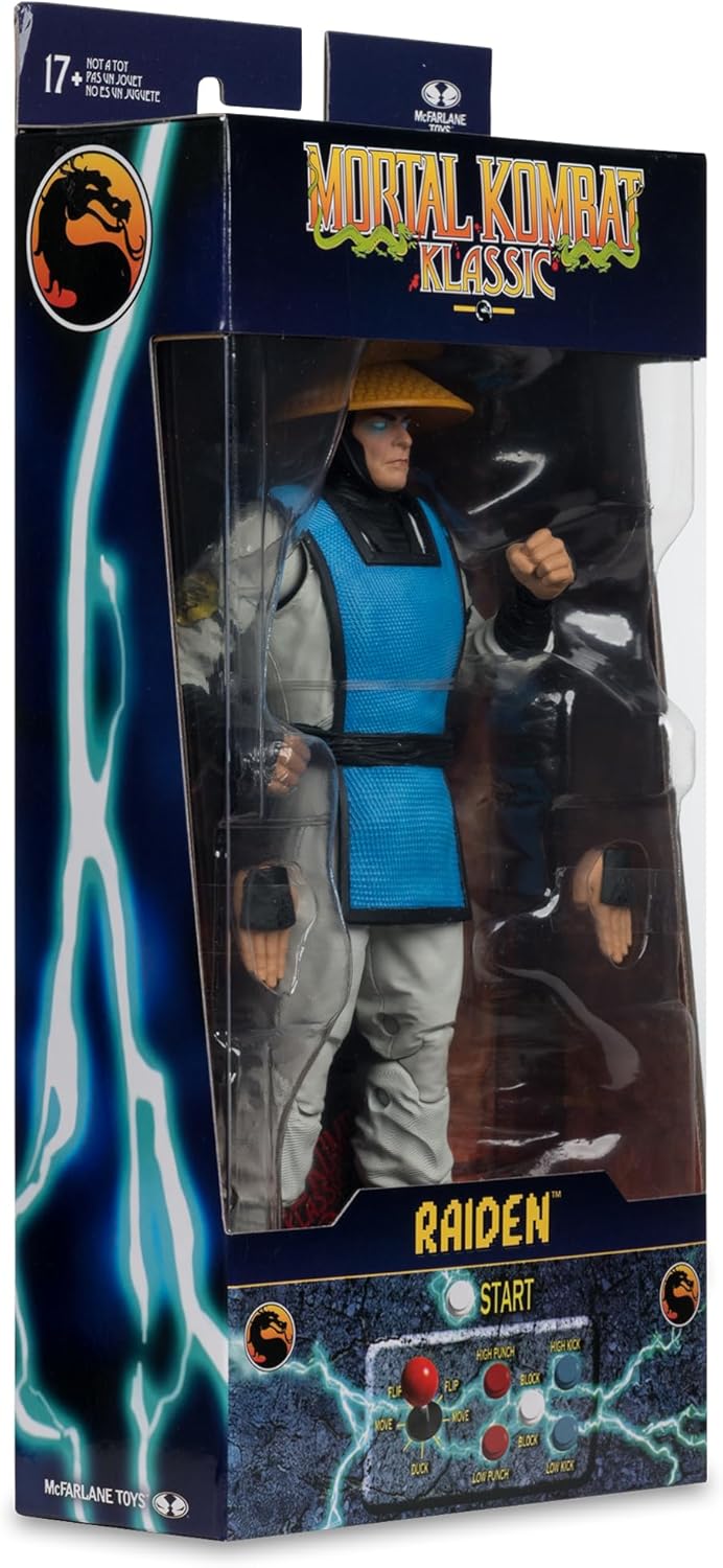 McFarlane Toys - Mortal Kombat Klassic Raiden 7in Action Figure