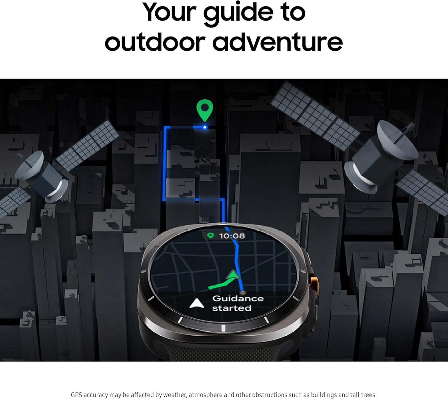 SAMSUNG Galaxy Watch Ultra 47mm LTE AI Smartwatch + Free Band, Energy Score, Heart Rate Tracking, Sleep Monitor, Fitness Tracker, GPS, 2024, Titanium Silver [US Version, 1Yr Manufacturer Warranty]