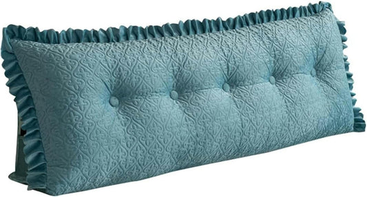 AMNOOL Large Reading Wedge Pillow, Bed Rest Headboard Cushion Headboard Pillow Bolster Cushion for Twin Full Queen King Daybed Bed Bunk Bed
