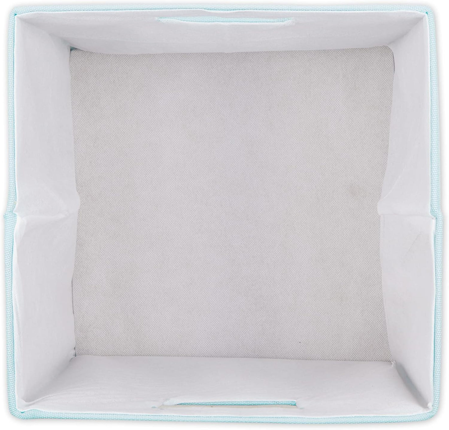 DII Collapsible Polyester Storage Cube, Solid, Lightweight and Durable, Small Square, 11x11x11, Robin's Egg Blue