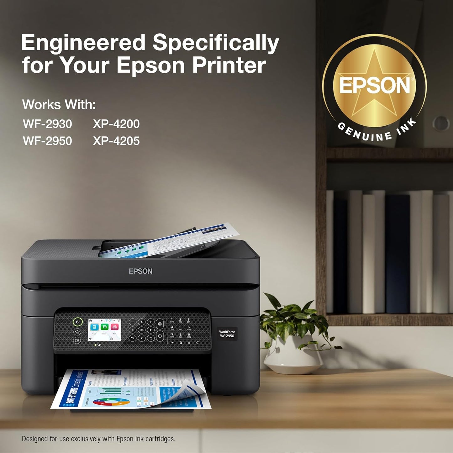 EPSON 232 Claria Ink High Capacity Black & Standard Color Cartridge Combo Pack (T232XL-BCS) Works with WorkForce WF-2930, 2950 and Expression XP-4200, 4205