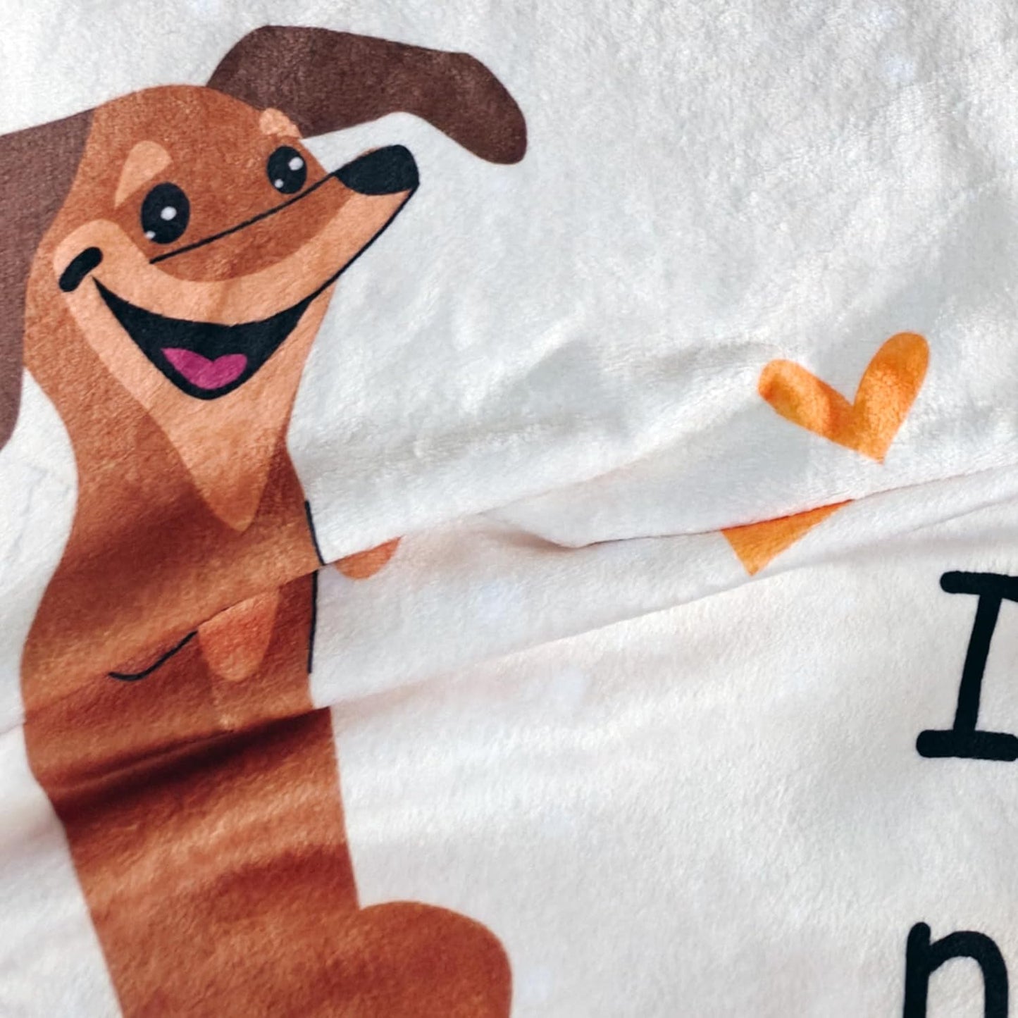Dachshund Blankets, Weiner Dog Blanket, I Love Dachshunds Blanket for Adults Super Soft Dachshund Gifts for Dog Lovers (Dachshund 6, 47"x 60")