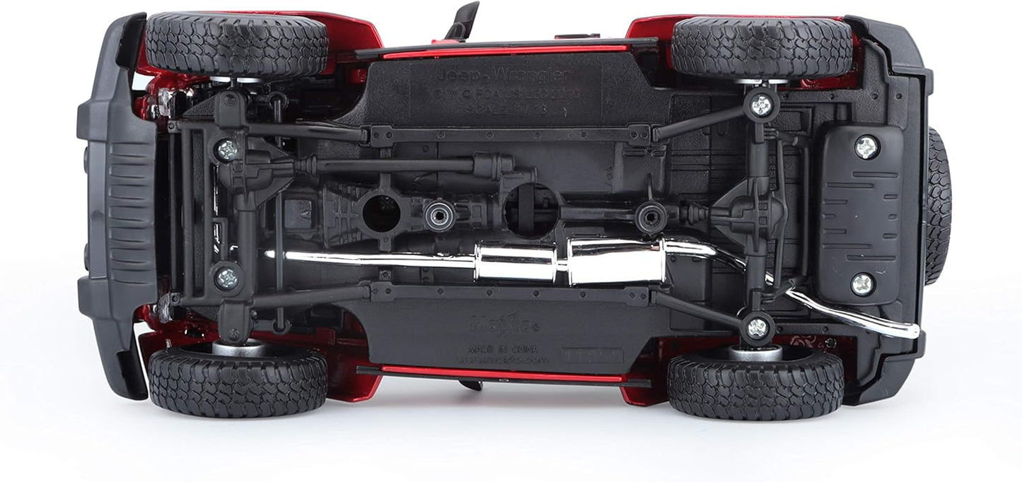 Maisto 1:18 2014 Jeep Wrangler Diecast Vehicle (Colors May Vary)