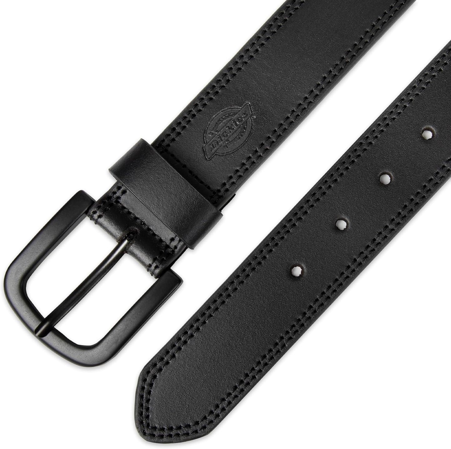 Dickies mens Genuine Leather Belt – Durable Casual Style, Regular & Big and Tall Sizes
