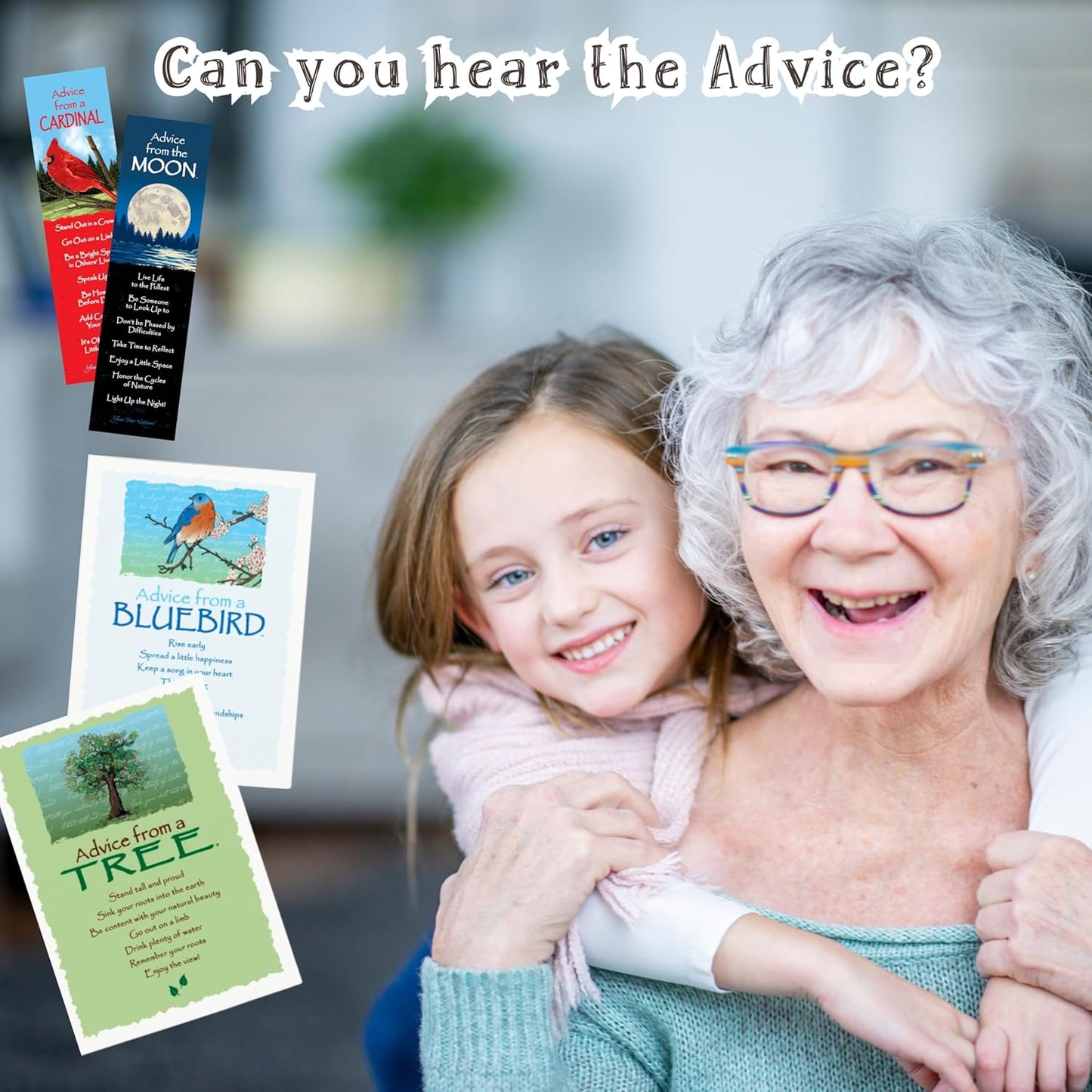 Advice 3 Bookmark Enjoy The Dark Set, Laminated with Glossy Finish, Printed on Recycled Paper, Night Sky, Galaxy, Star (AMBM-DARKSKY)