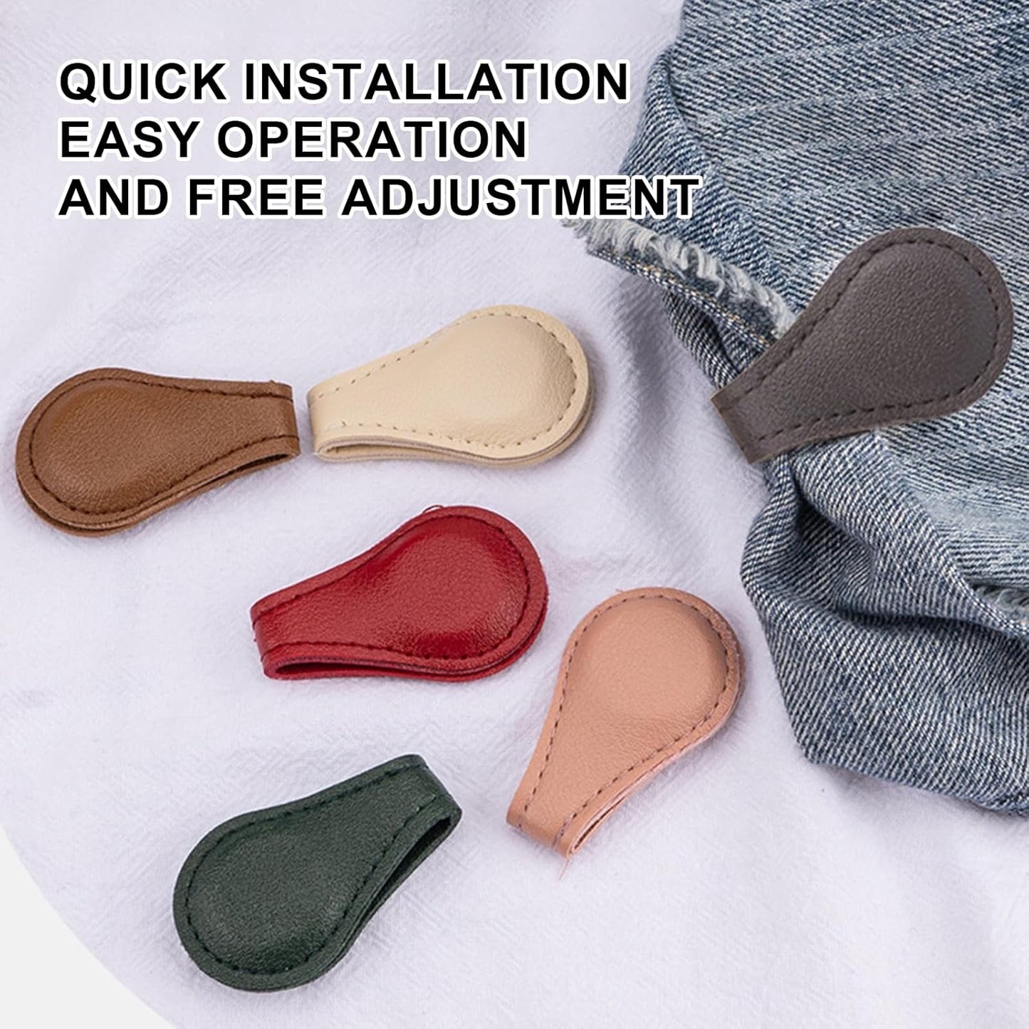 6PCS Magnetic Bookmarks,Magnetic Leather Bookmark,Magnetic Book Mark,Leather Magnetic Bookmarks for Women,Book Marker Clip Gift for Book Lovers, Men, Women, Teachers, Students, Book Accessories
