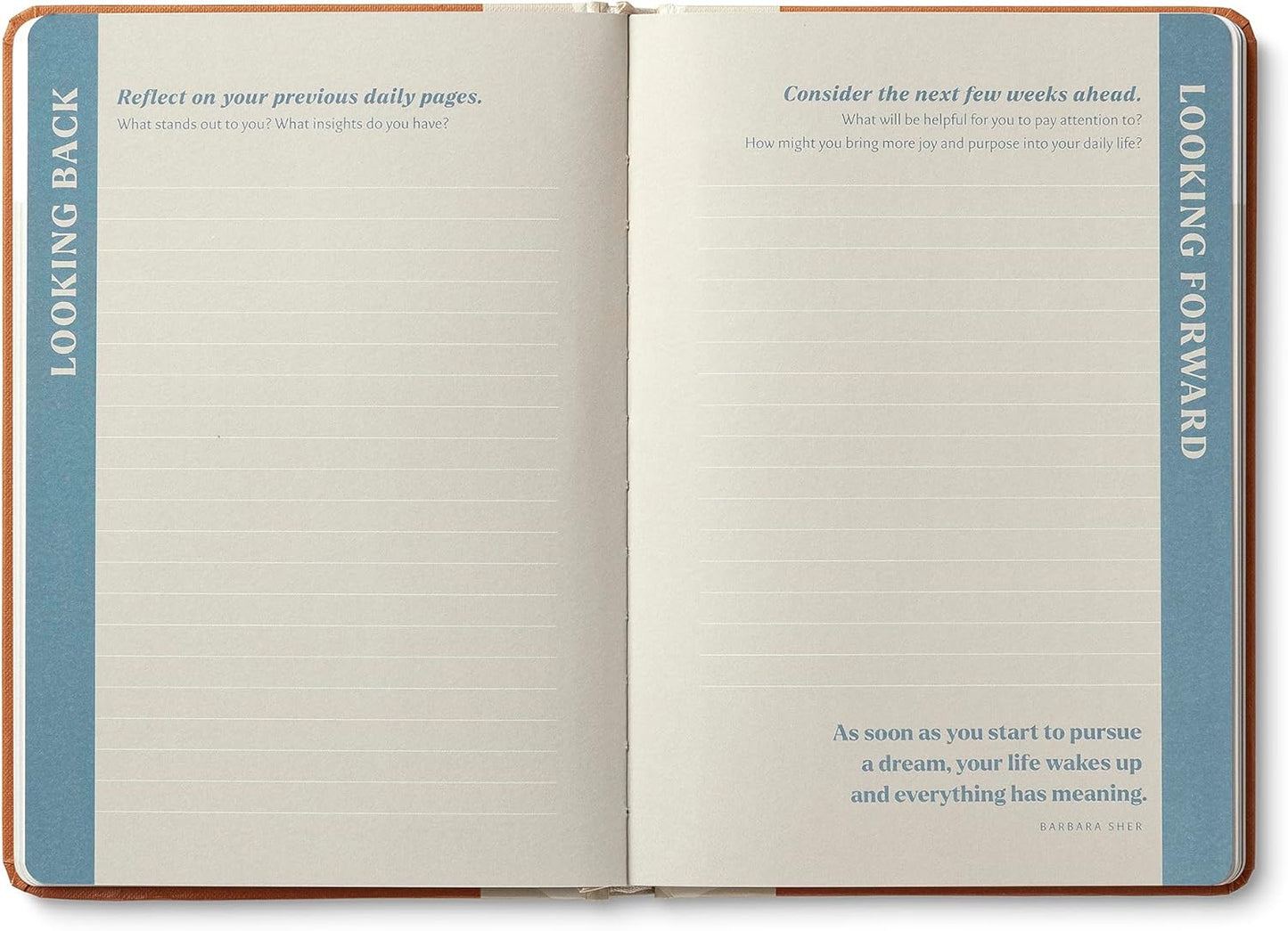 Compendium – Intention Every Day Guided Journal: A Daily Practice for Purpose and Clarity – A 5-Minute a Day Personal Growth Notebook – An Inspiring Daily Journal for Forming New Habits