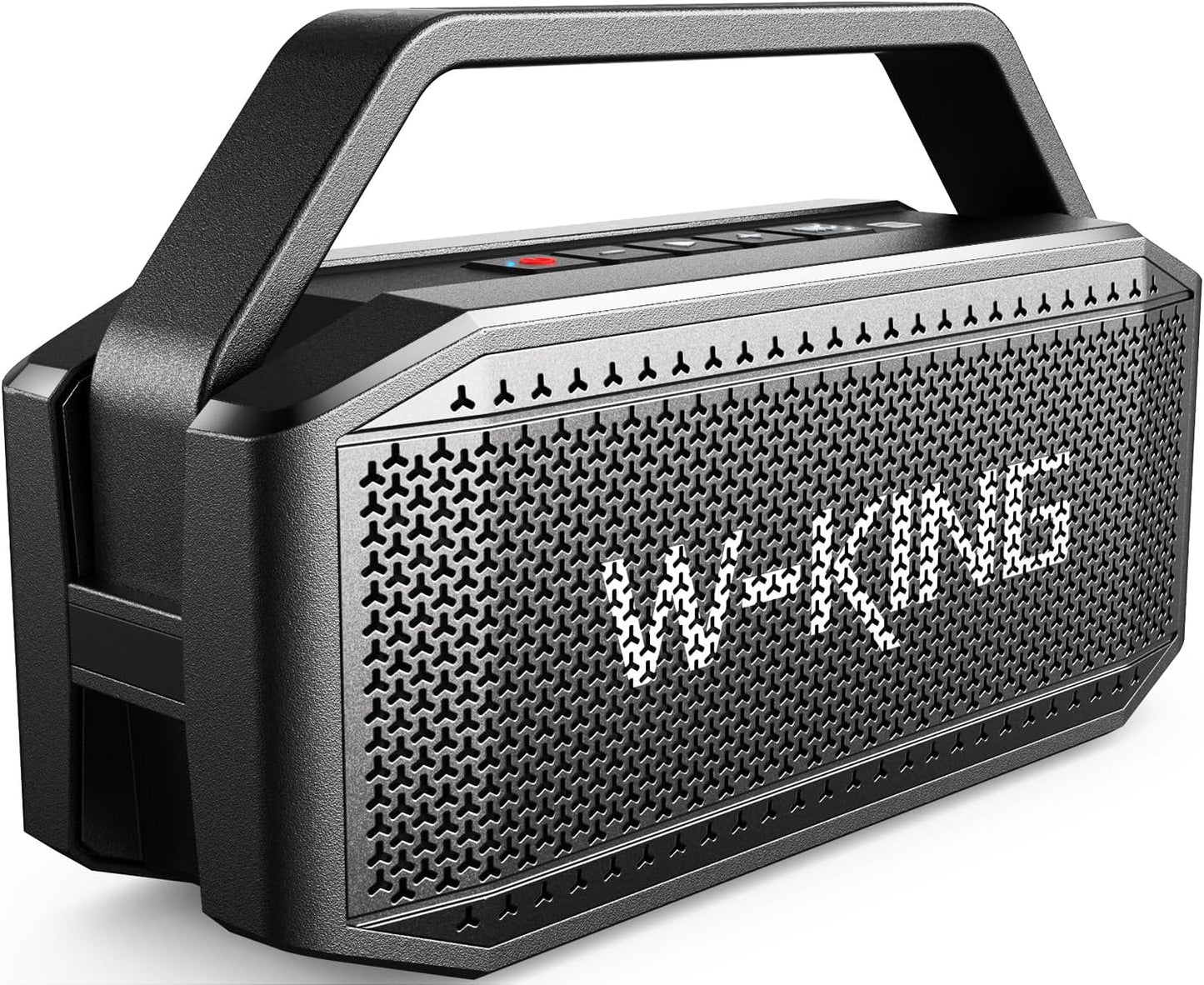W-KING Loud Bluetooth Speaker, 100W Max IPX6 Portable Outdoor Speakers Bluetooth Wireless/60W Deep Bass Radiator/2 Subwoofer/2 Pairing/40H/TF/AUX/EQ, IPX6 Party Big Large Waterproof Speaker Boombox
