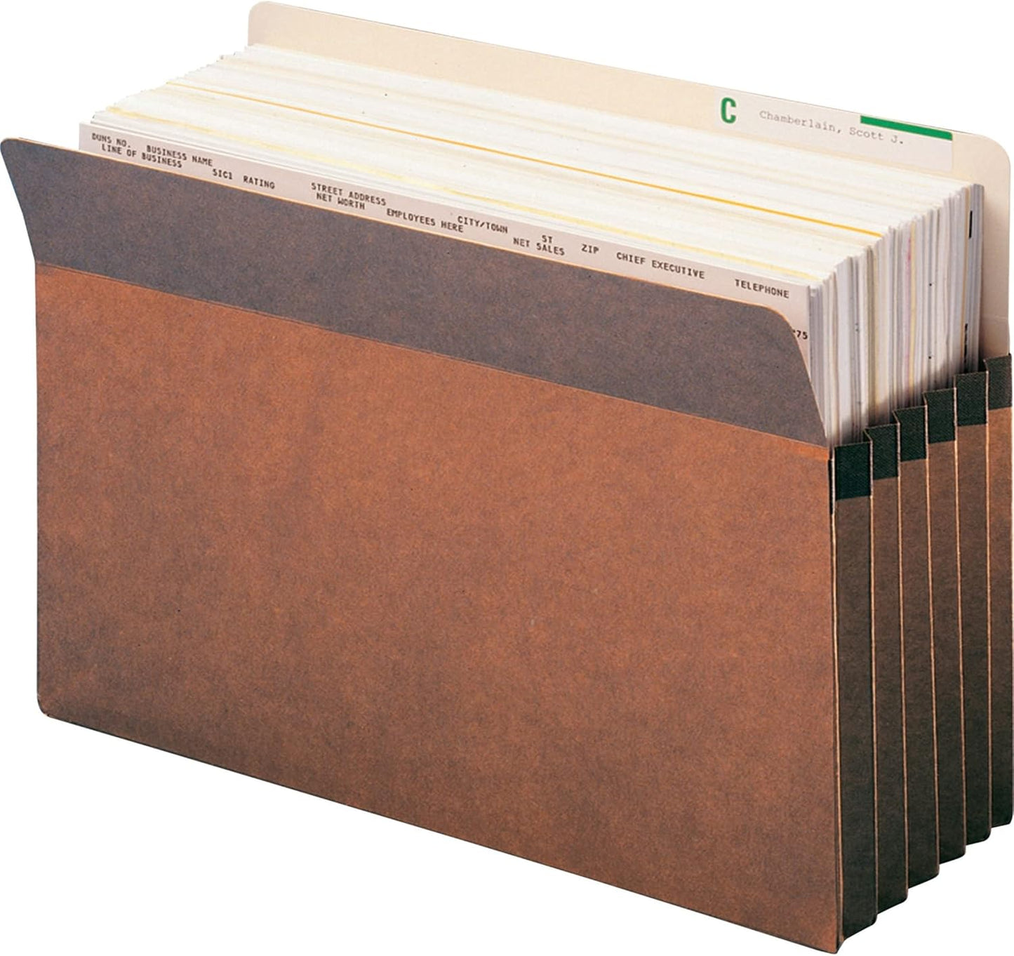 Smead File Pocket, Straight-Cut Tab, 5-1/4" Expansion, Legal Size, Redrope, 10 per Box (74234)