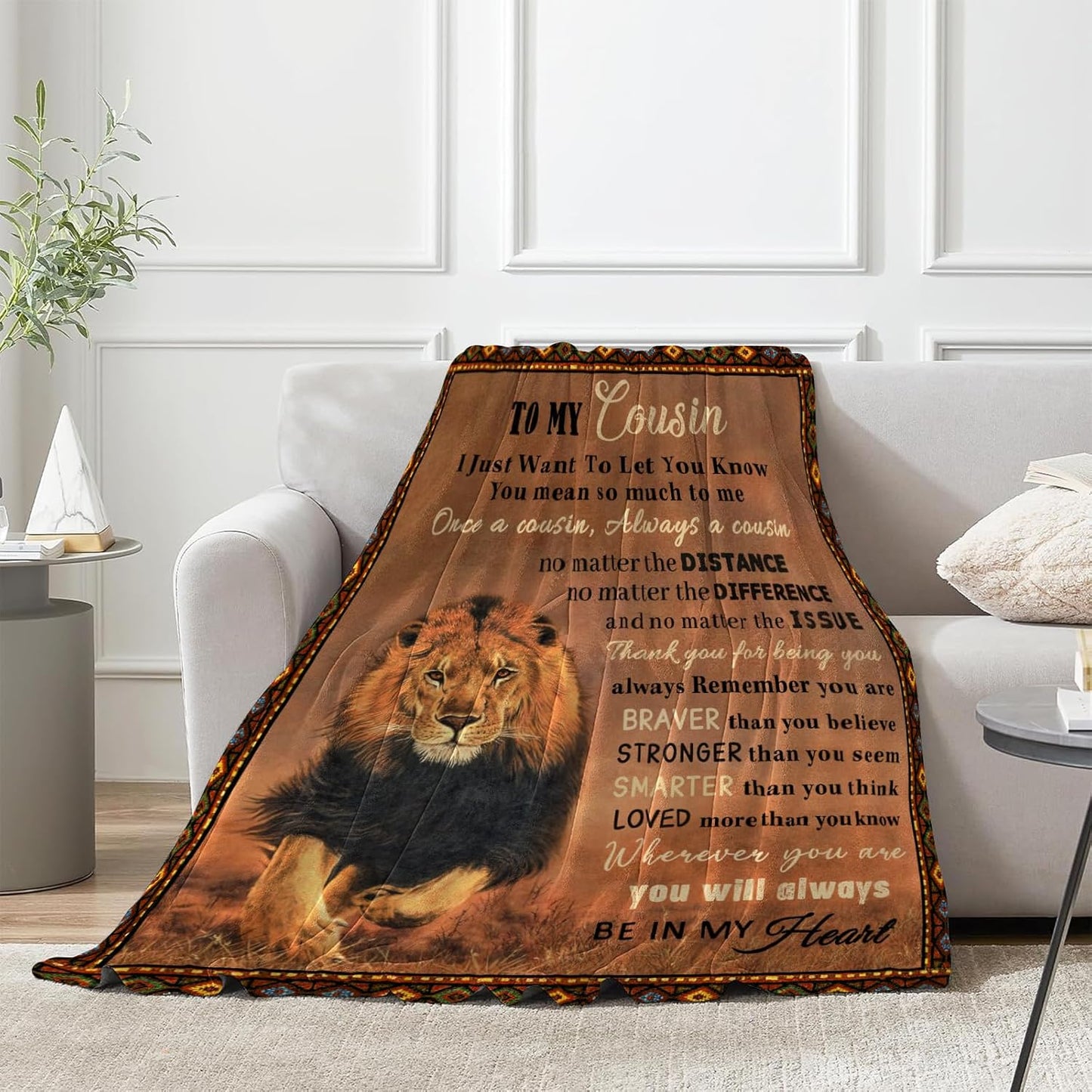 Nephew Blanket from Aunt Uncle, Nephew Gifts from Auntie, Birthday Gifts for Nephew, Graduation Gifts for Nephew Soft Flannel Throw Blanket 50"x 60"