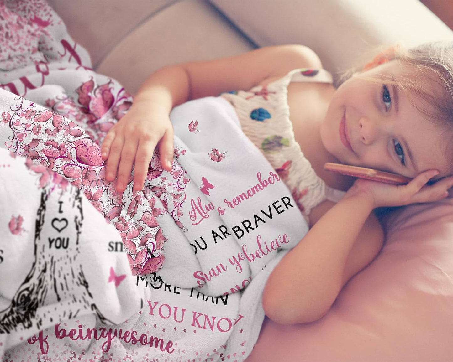 10 Year Old Girl Birthday Gifts Blanket 40"x50", Gifts for 10-Year-Old Girls, Christmas 10th Birthday Gifts for Girls, Double Digits Party Gift Ideas Decoration, Ten Years Old Throw Blankets