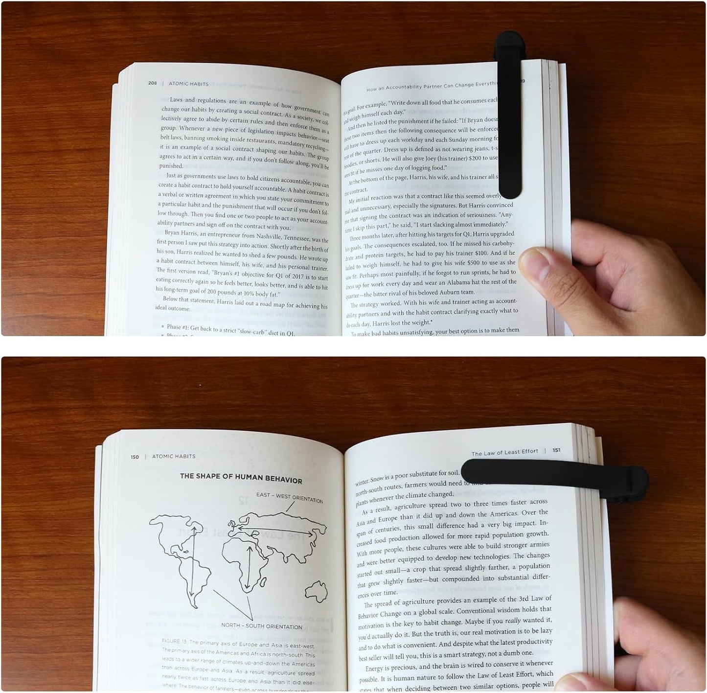 SMUK 3pcs Automatic Bookmark, Silicone Book Marks for Reading Women, Men, Kids, Book Lovers, Cute Unique Book Markers for Reading, Reading Accessories Gifts for Book Lovers