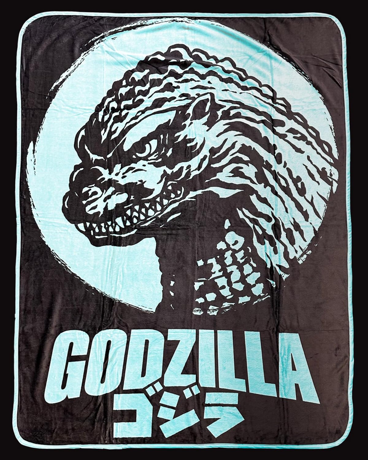 Surreal Entertainment Godzilla Blanket King of The Monsters All-Over Design Plush Fleece Throw 46" x 60"