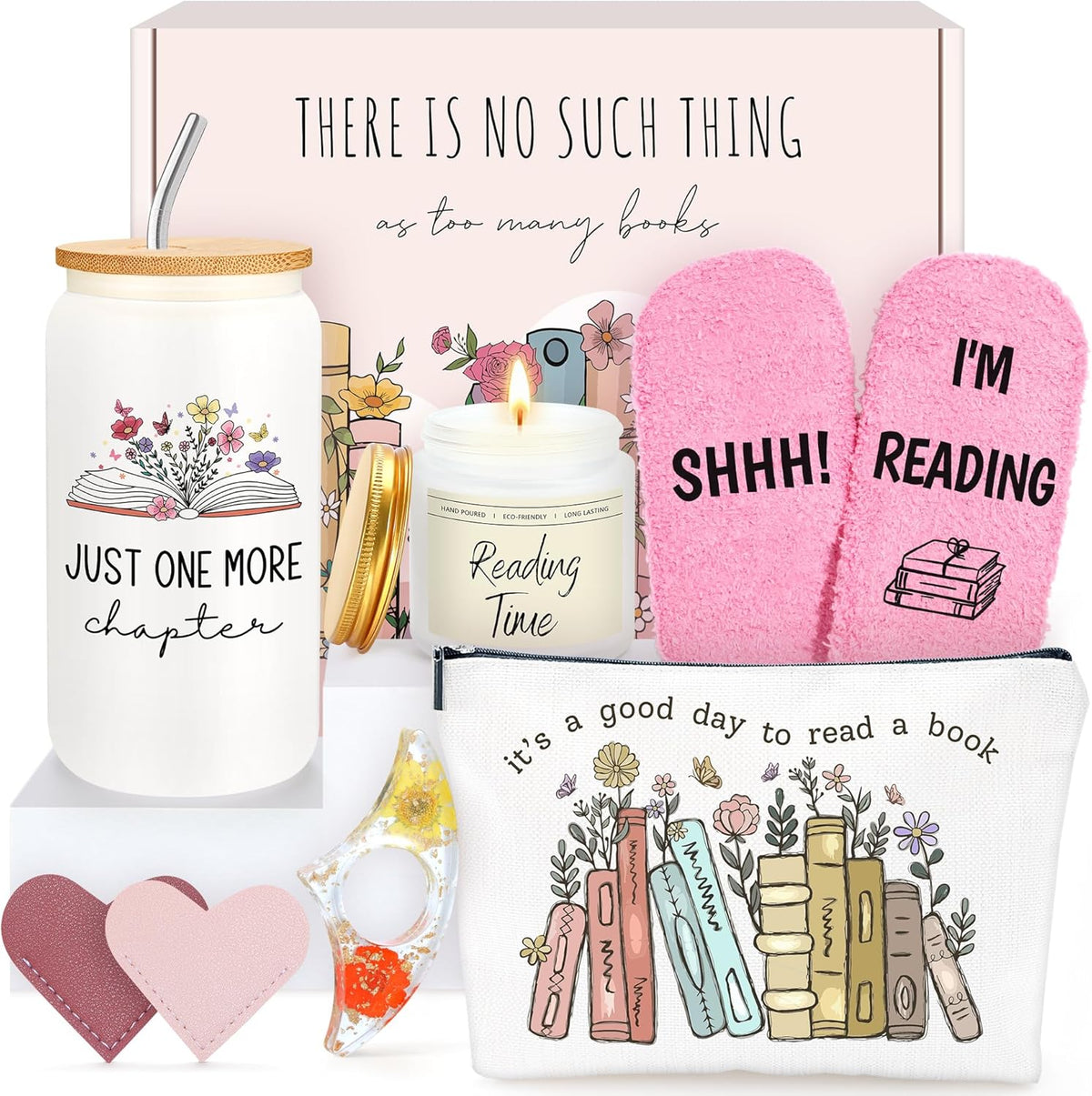 Book Lover Gifts for Women Bookish Gifts for Readers Book Accessories for Reading Lovers Bookish Items Themed Presents Librarian Gift for Readers Cool Bookworm Gift for Reading Lovers