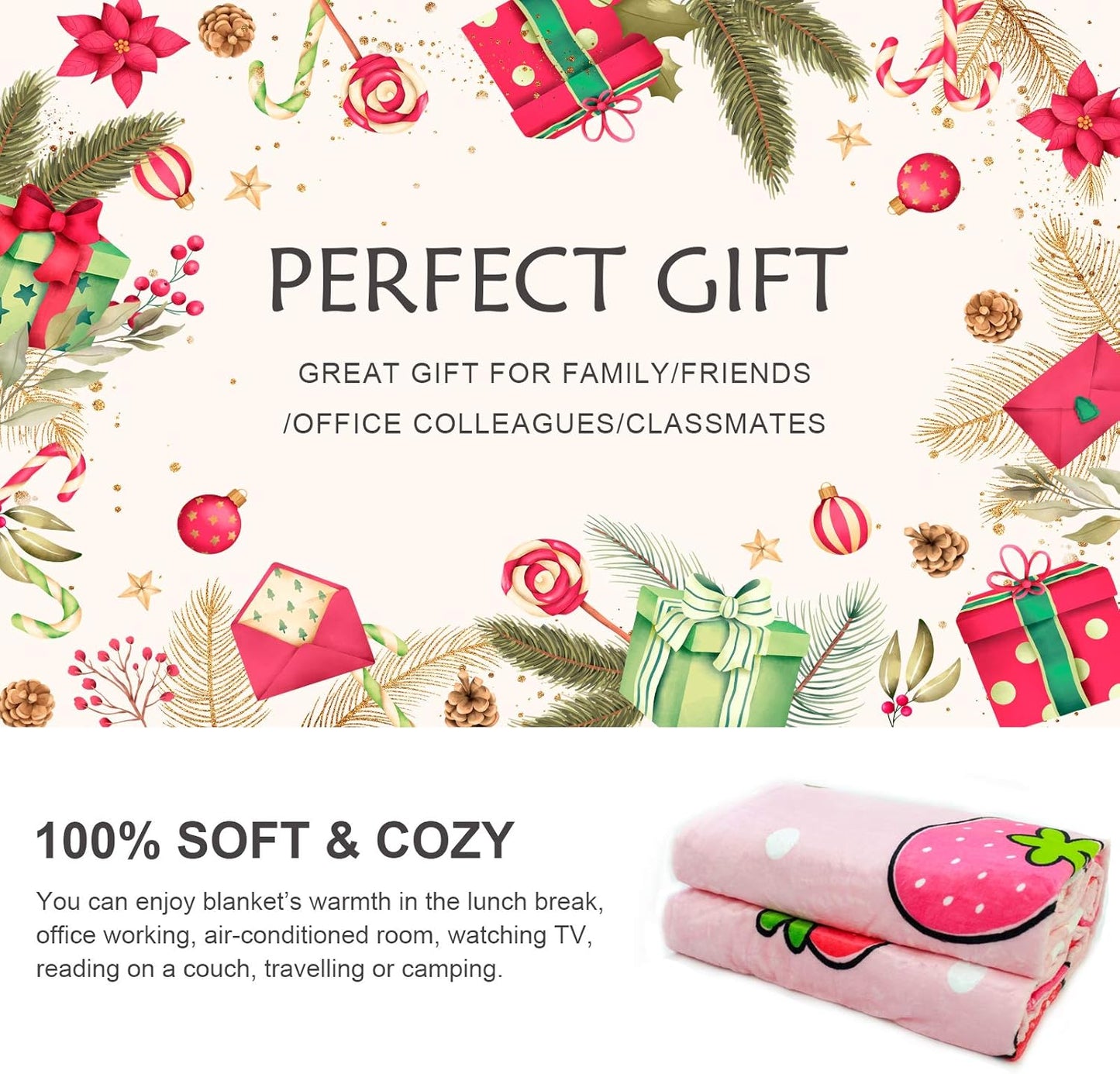 Yunine Hydrangea Flowers Throw Blanket 60"x80" Super Soft Cozy Warm Microfiber Flannel Blanket for Bed Couch Sofa or Travelling Camping All Seasons