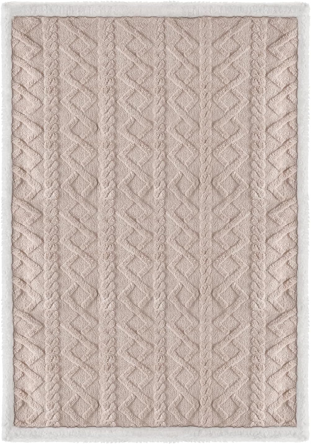 haozaikeji Wearable Blanket Plush Shawl Blanket Sleeveless Blankets Comfy Poncho Throw Wrap with Buttons for Home Office