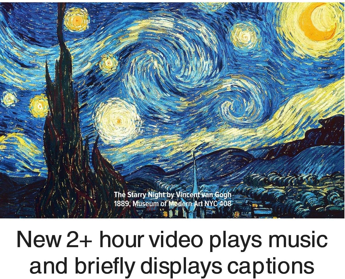 BillionDollarArtGallery® Transform your TV Into Wall Art | Display 500 Of The World's Most Iconic Paintings | Art TV | Unique Gift | Home Décor | Living Room Decor | Wall Art