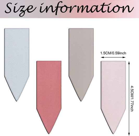 96 Pieces Arrow Shaped Magnetic Bookmark Colorful Magnet Page Markers Magnetic Page Clips for Students Teachers School Home Office Reading Supplies (Soft Color Set)
