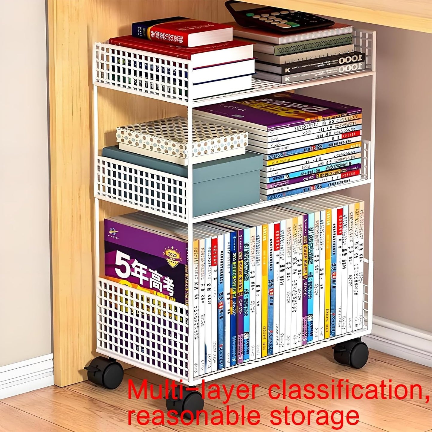 Horizontal bookshelf,unique bookshelfl,metal bookshelf,rotating book shelf,bookshelves,Suitable for desks, study rooms, living room corners, bedrooms, living rooms, balconies, offices(Black,30x20x70cm