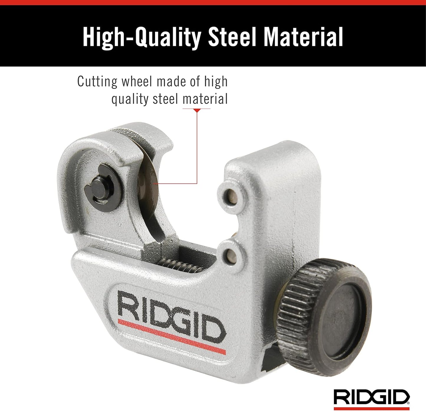 RIDGID 32985 Model 104 Close Quarters Tubing Cutter, 3/16-inch to 15/16-inch Tube Cutter