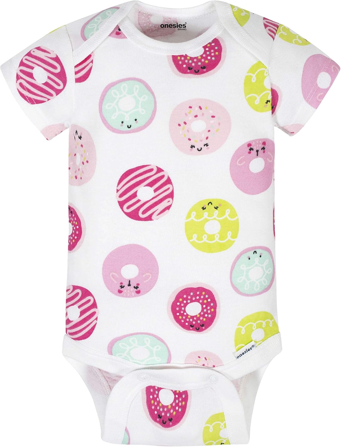 Onesies Brand baby-girls 8-pack Short Sleeve Mix & Match Bodysuits
