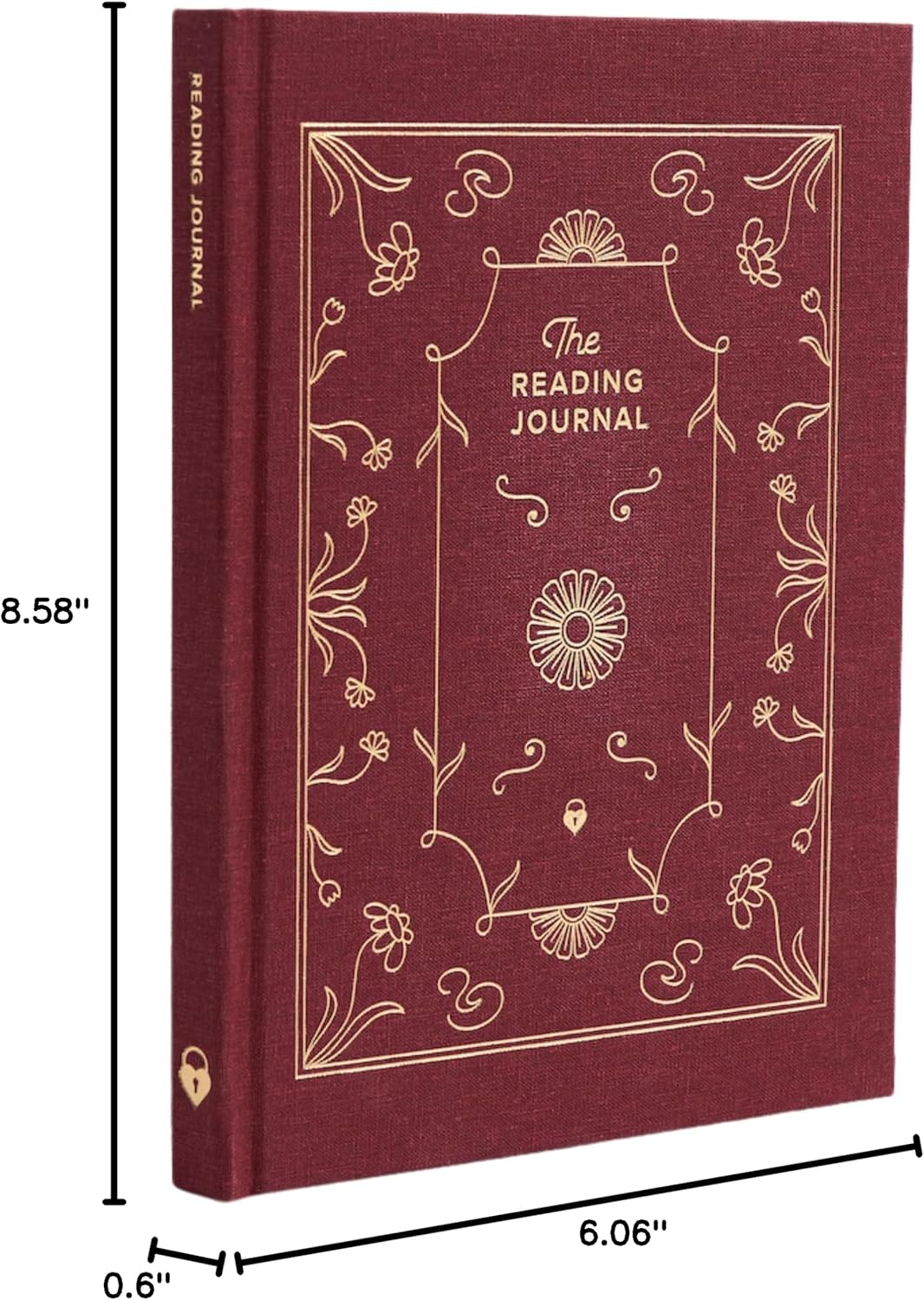 Kunitsa Co. Reading Journal - 52 reviews. Review and Track Your Reading. Book Journal for Book Lovers & Readers. Burgundy