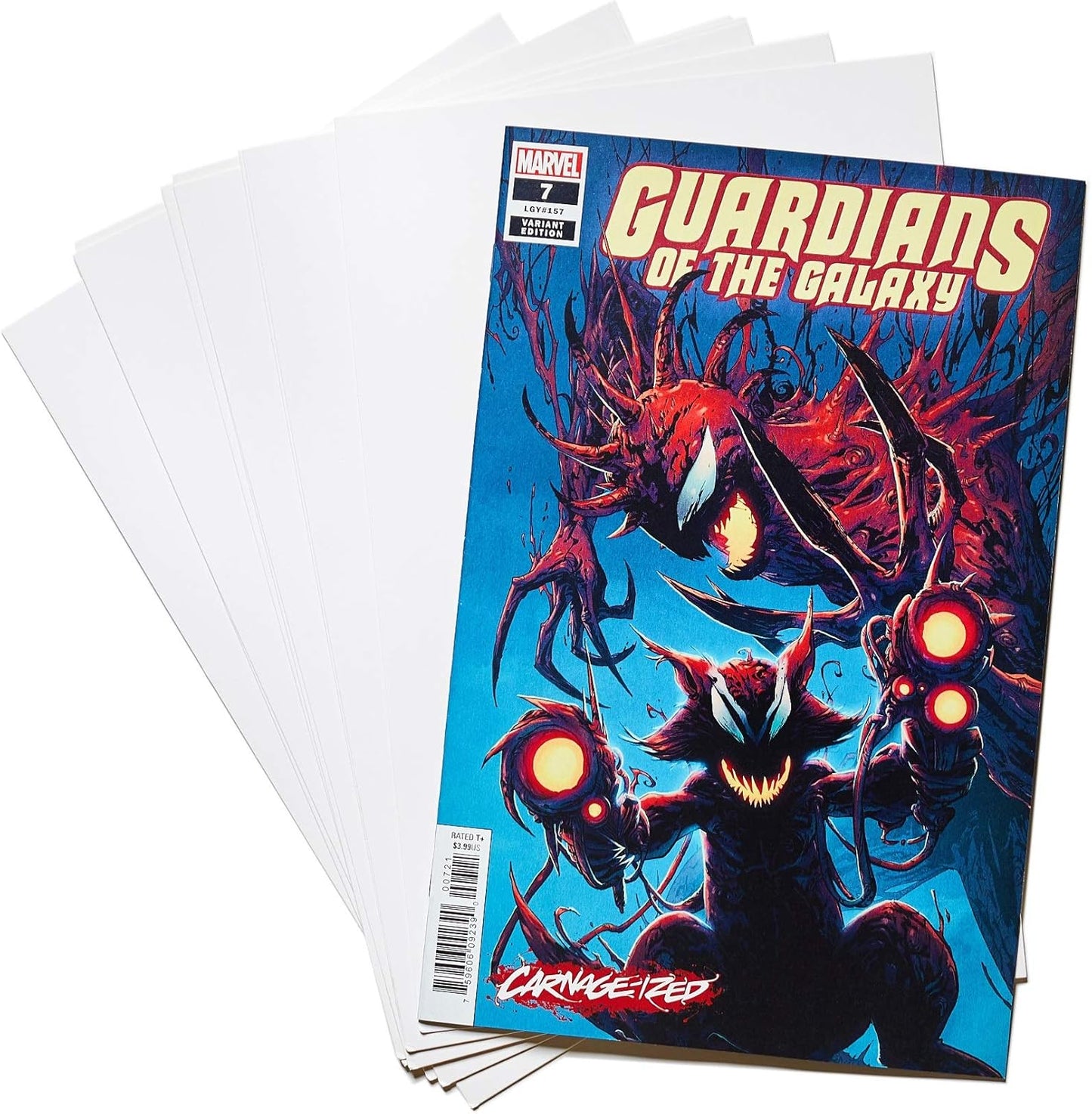 Big Fudge 50 Comic Book Bags and Boards - Protector Sleeves for Comics and Magazines - Archival Protection for 1990s to Current Comic Books - 7.25" x 10.5"