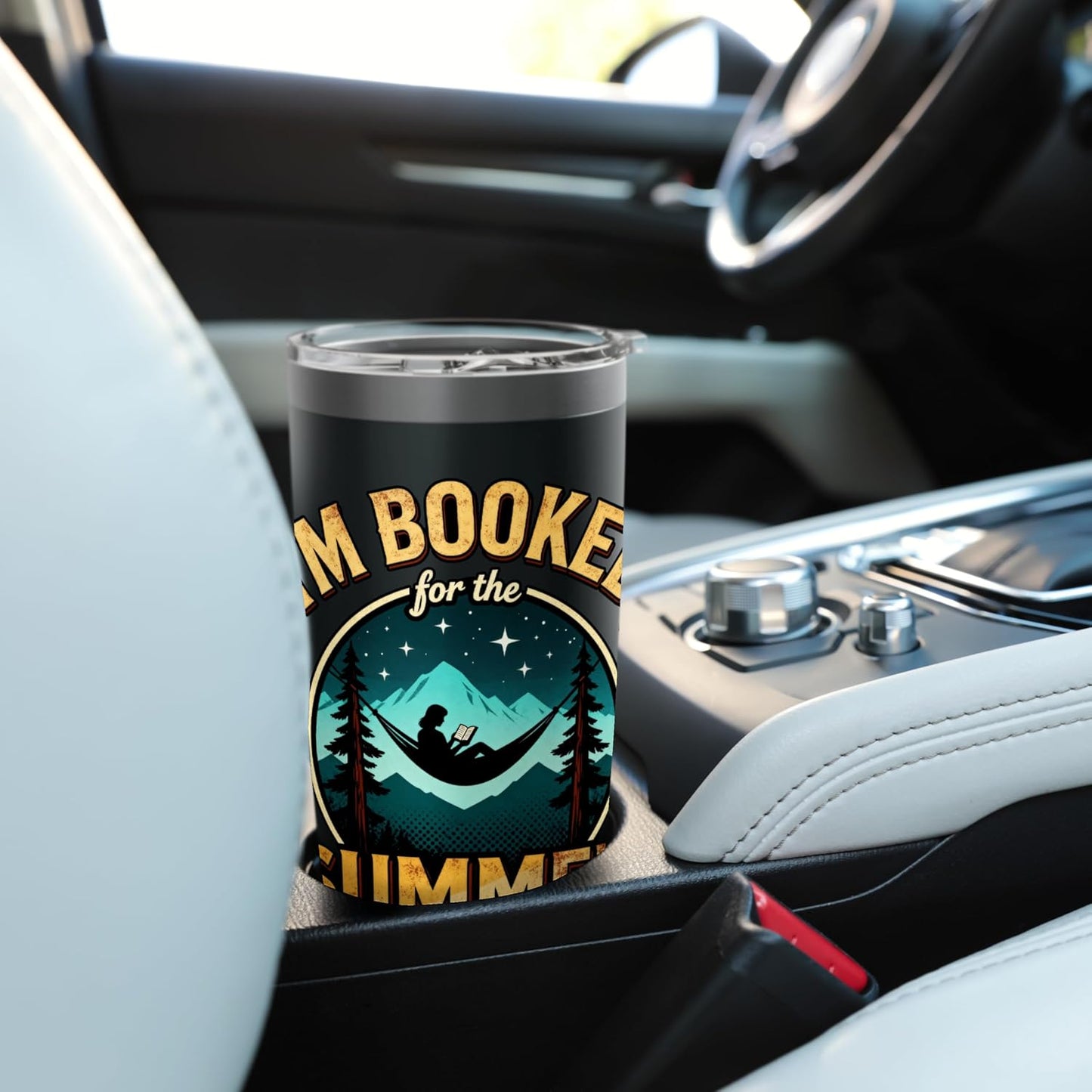 I'm Booked for the Summer Relaxing in Nature Reading Stainless Steel Insulated Tumbler