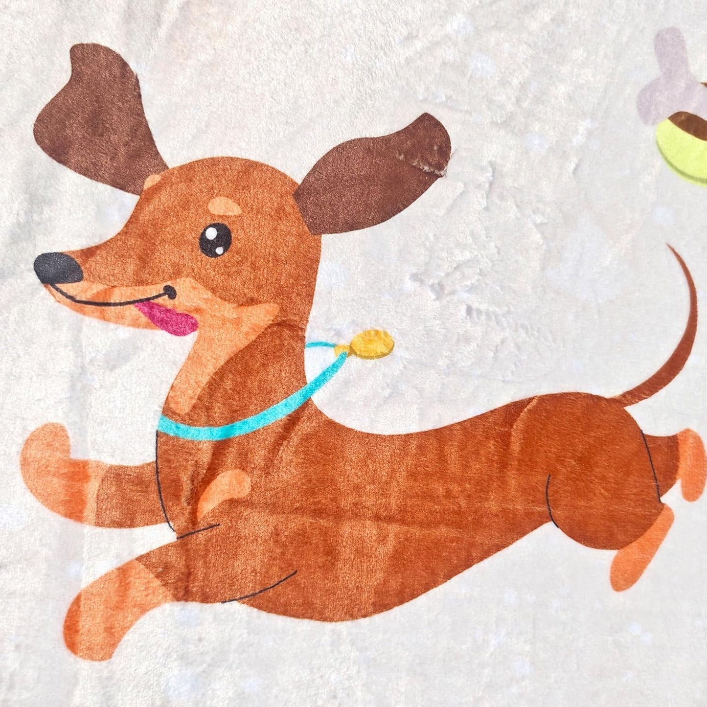 Dachshund Blankets, Weiner Dog Blanket, I Love Dachshunds Blanket for Adults Super Soft Dachshund Gifts for Dog Lovers (Dachshund 6, 47"x 60")